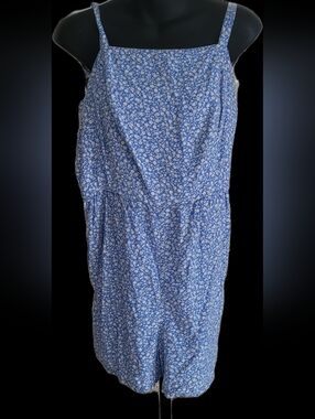 Old Navy Ditsy Blue Floral Romper